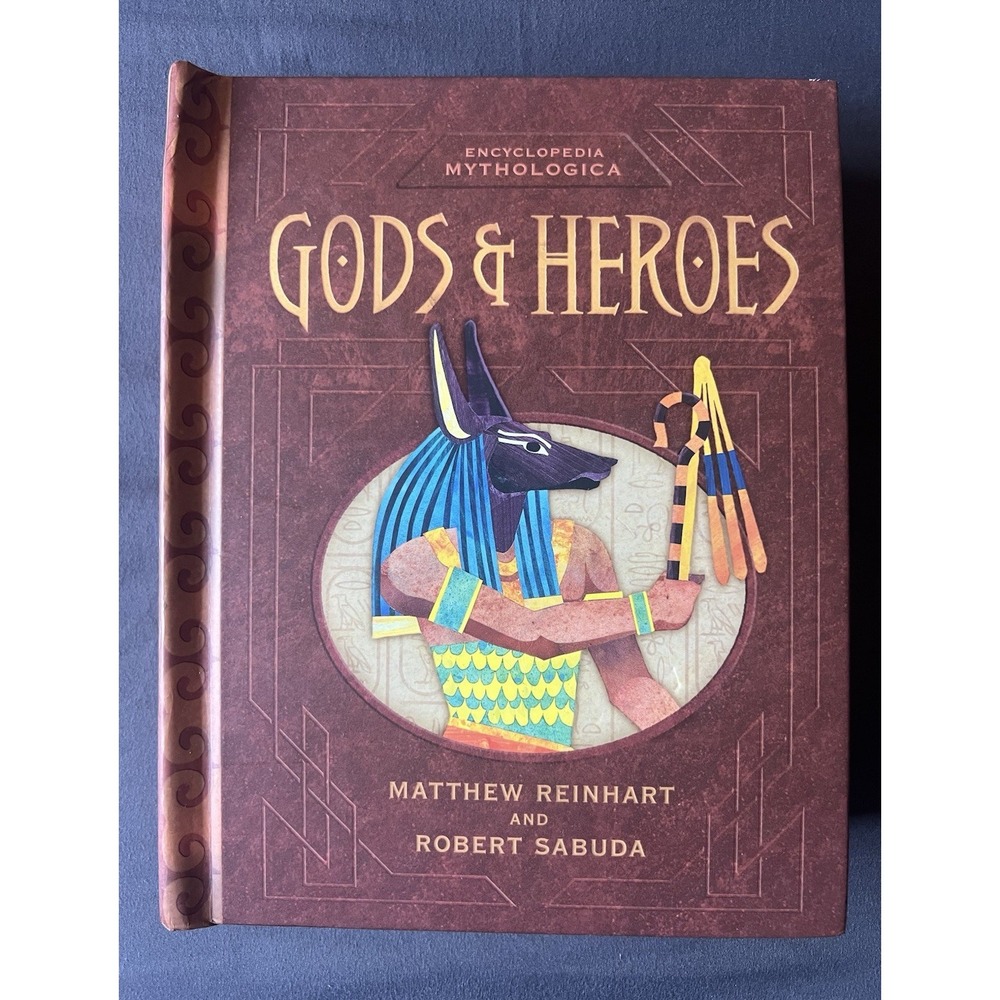 Encyclopedia Mythologica Gods & Heroes Pop Up Book Reinhart Sabuda HC 2010